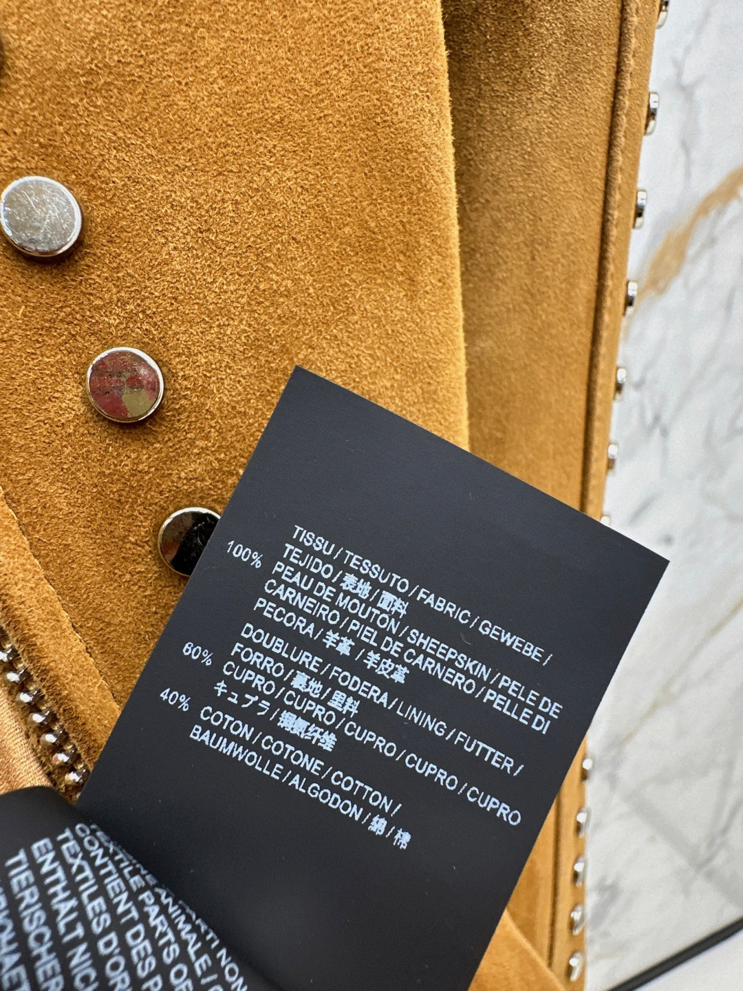 Loe 25fw suede jacket