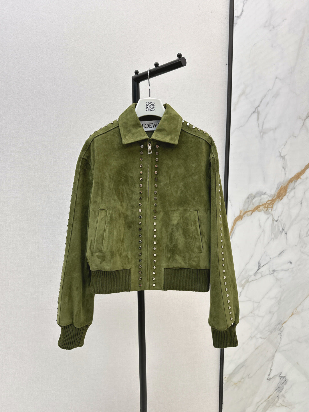 Loe 25fw suede jacket
