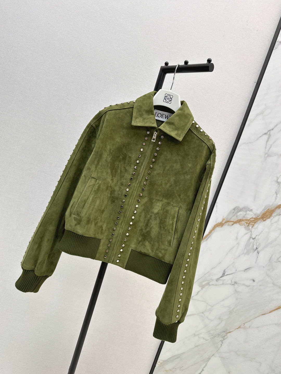 Loe 25fw suede jacket