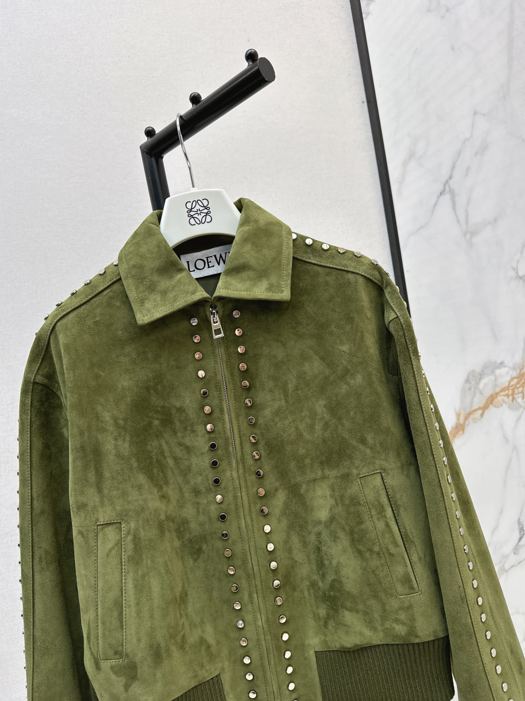 Loe 25fw suede jacket