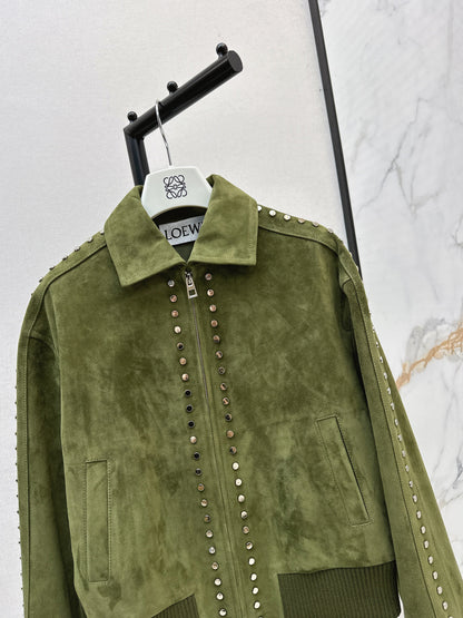 Loe 25fw suede jacket