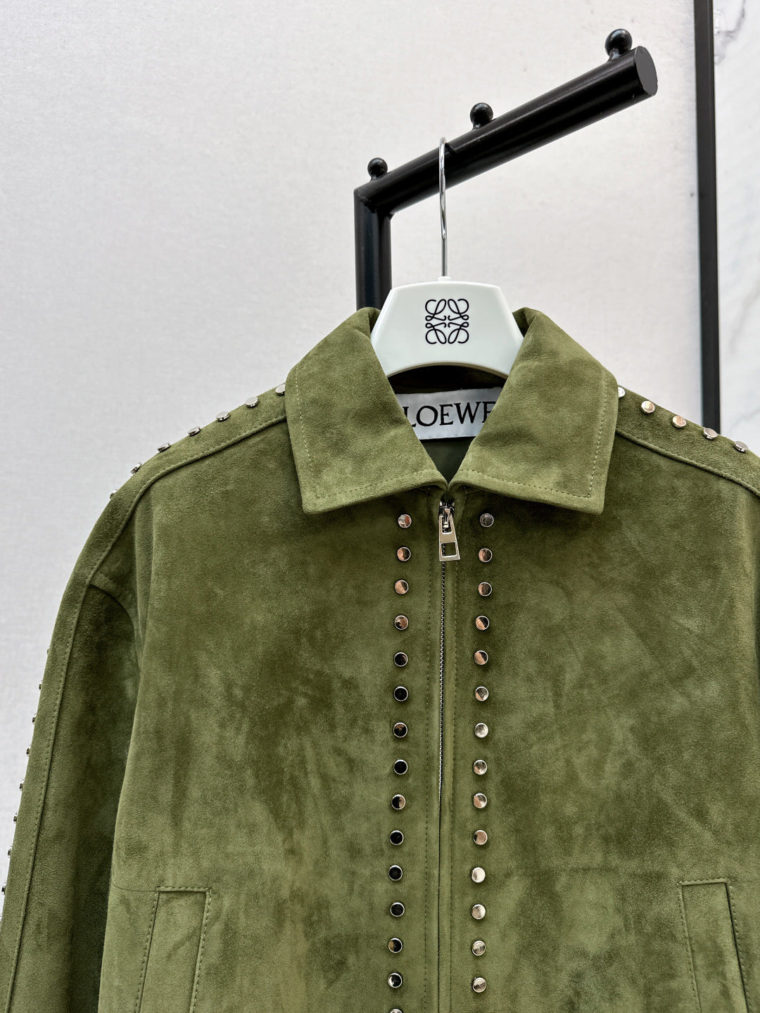 Loe 25fw suede jacket