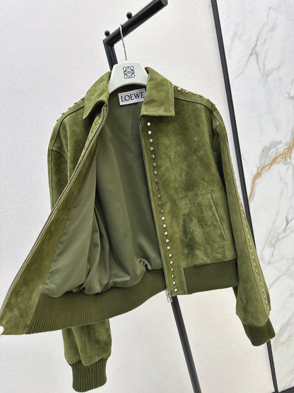 Loe 25fw suede jacket