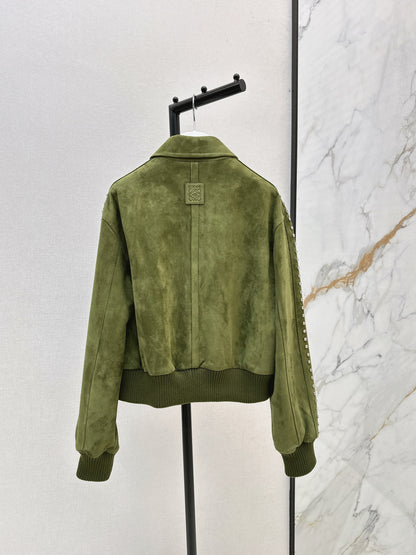 Loe 25fw suede jacket