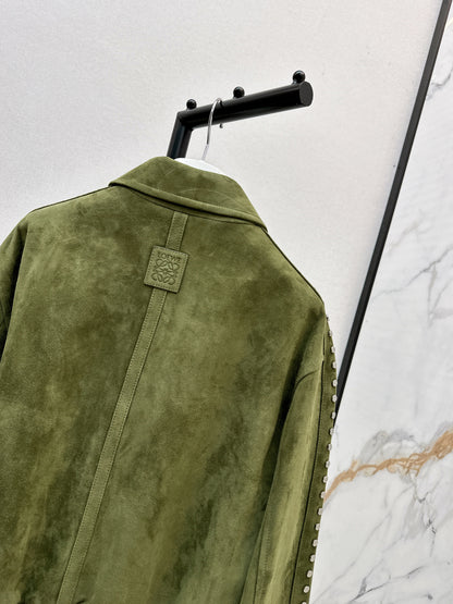 Loe 25fw suede jacket