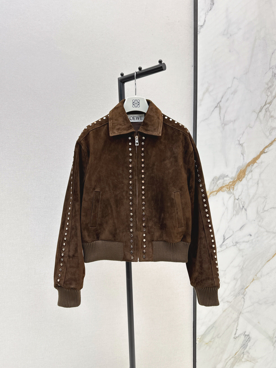 Loe 25fw suede jacket
