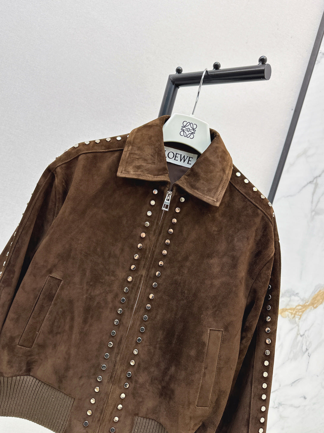 Loe 25fw suede jacket