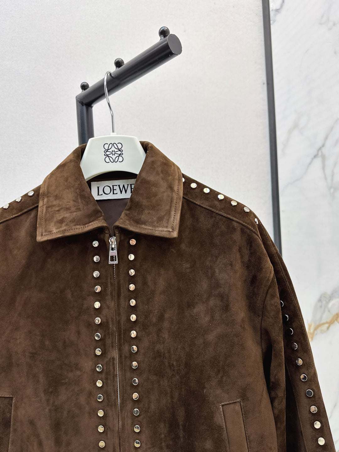 Loe 25fw suede jacket