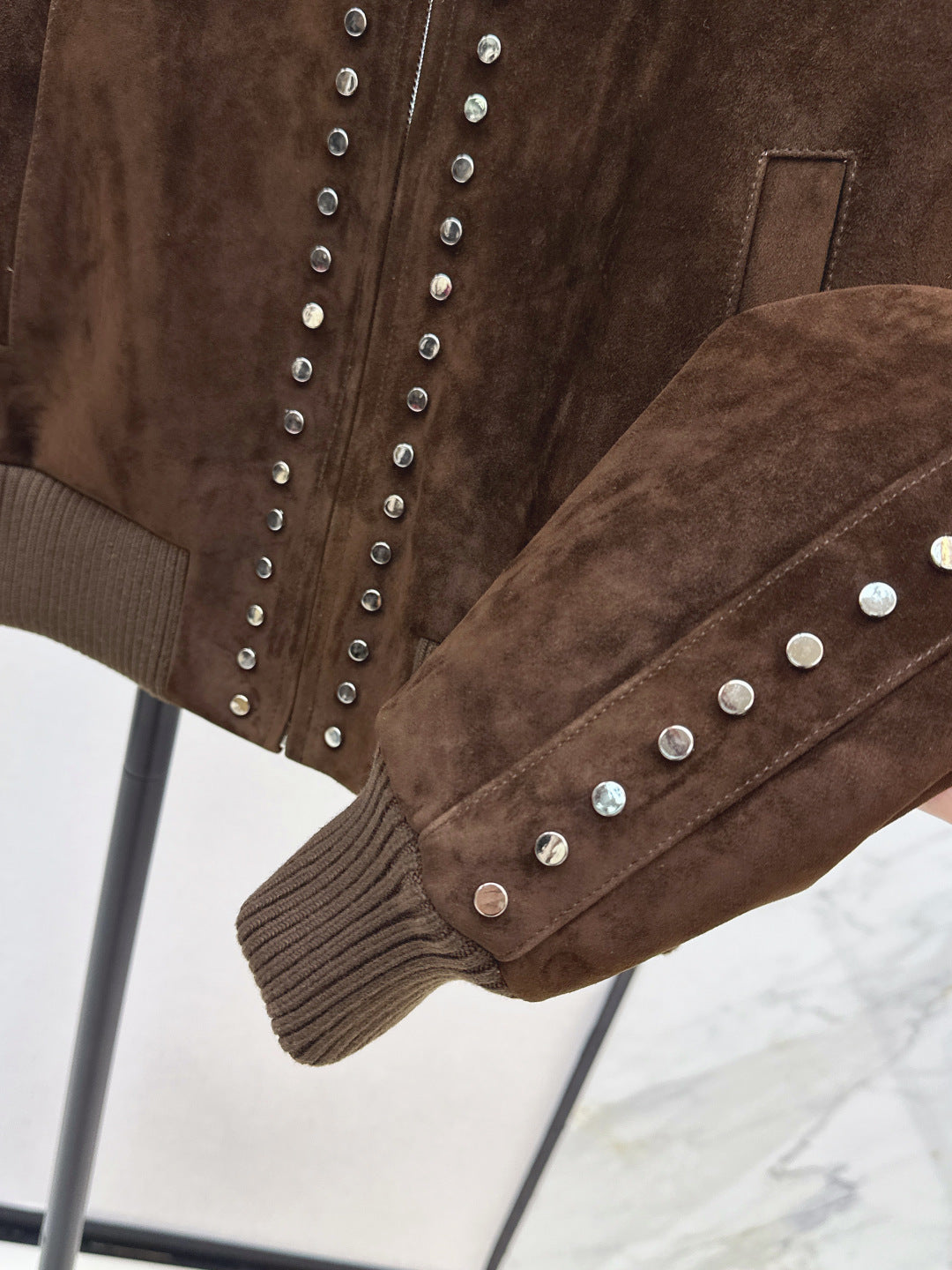 Loe 25fw suede jacket
