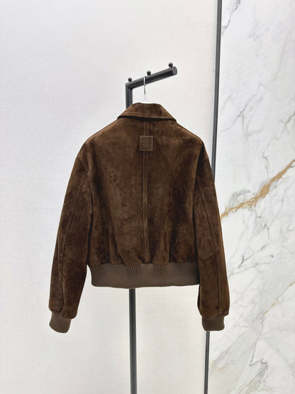 Loe 25fw suede jacket