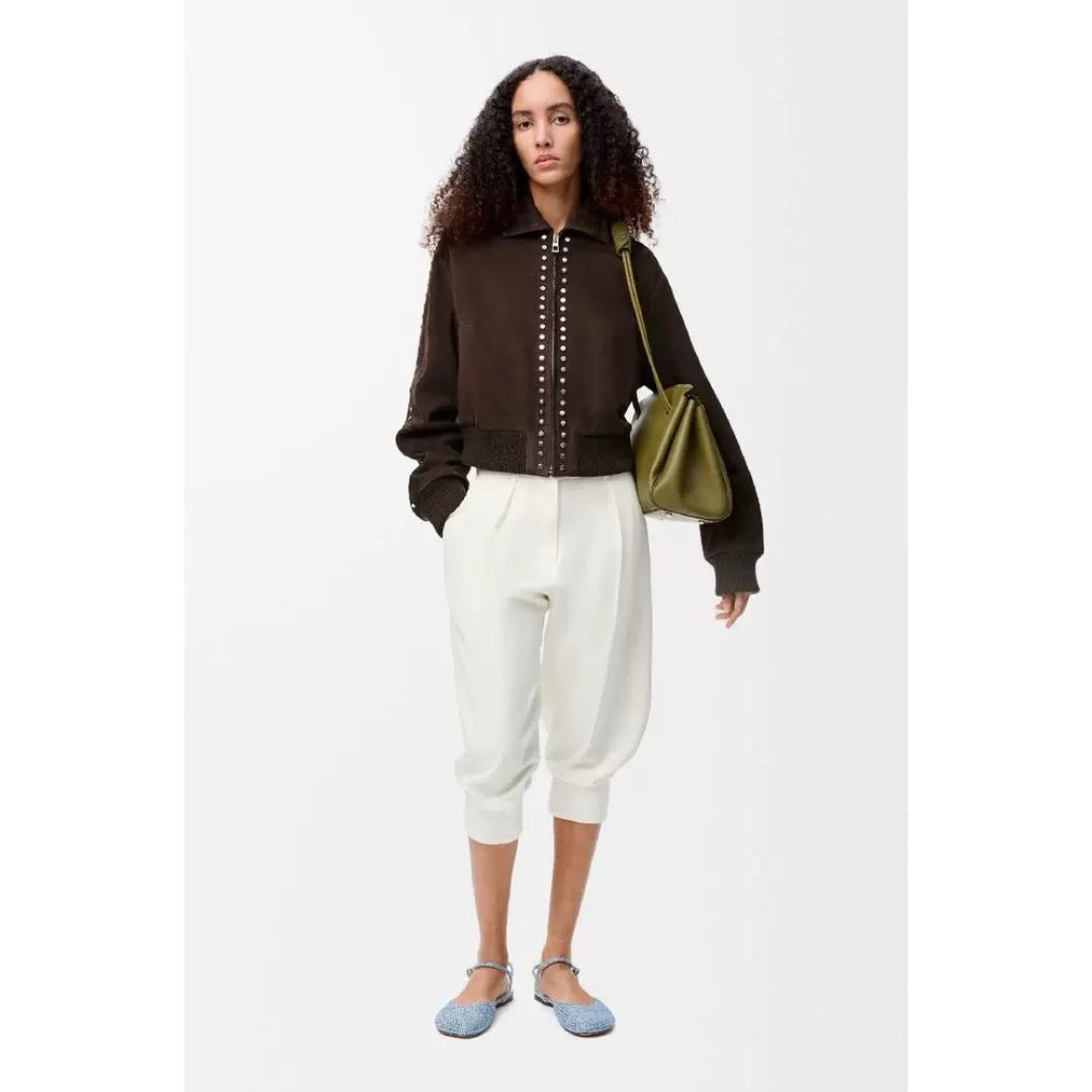Loe 25fw suede jacket