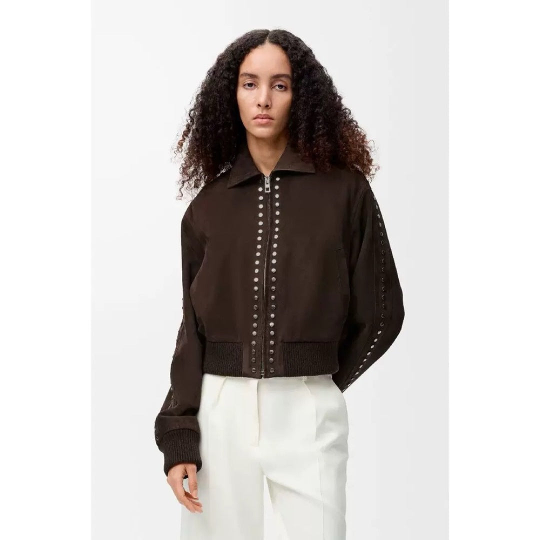 Loe 25fw suede jacket