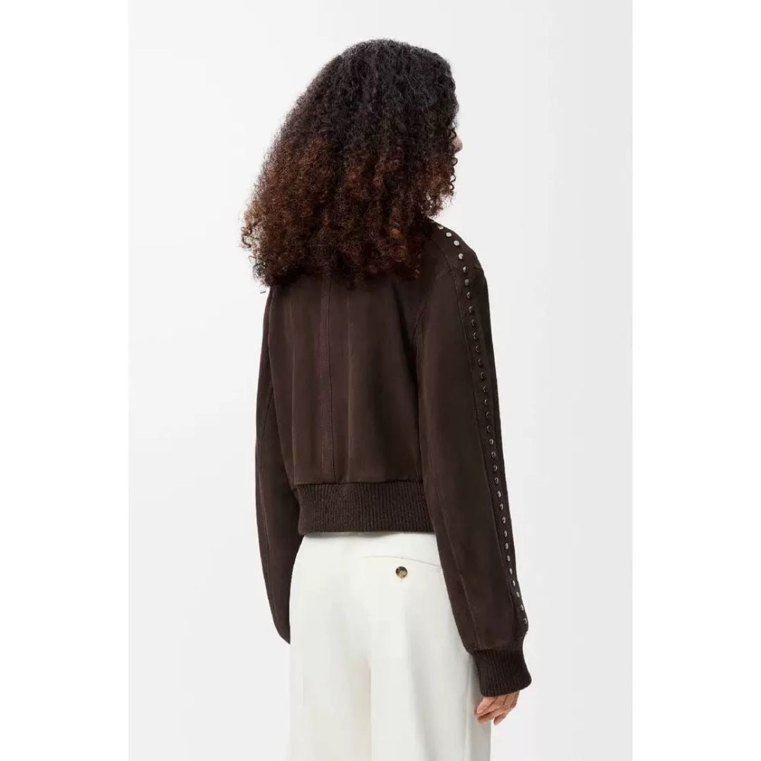 Loe 25fw suede jacket