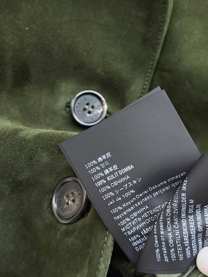 Pra 25fw suede blazer