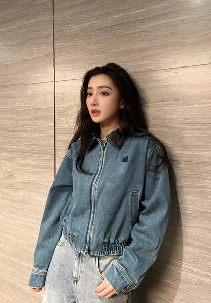 Loe 25fw denim jacket