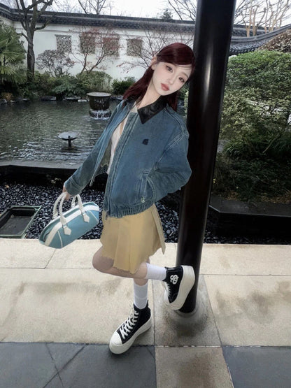Loe 25fw denim jacket