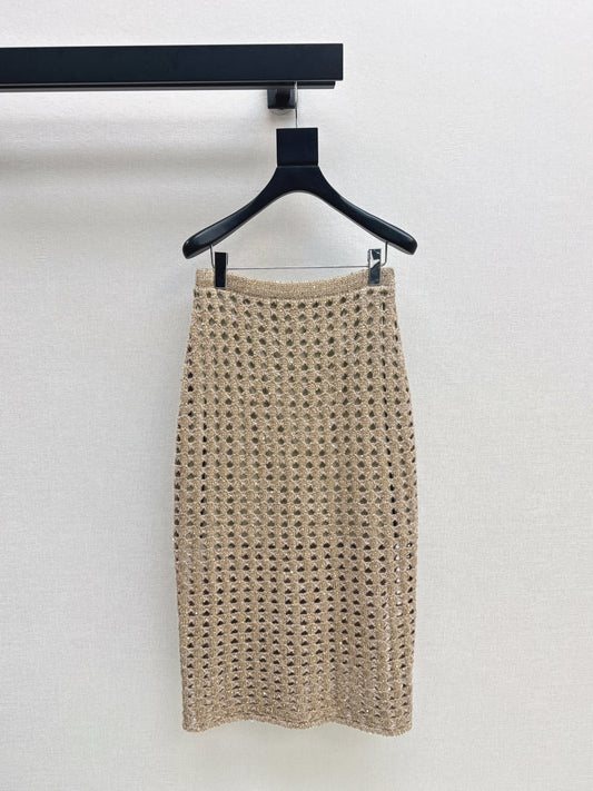Brune 25fw hollow skirt