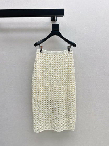 Brune 25fw hollow skirt