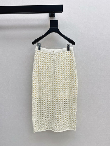 Brune 25fw hollow skirt