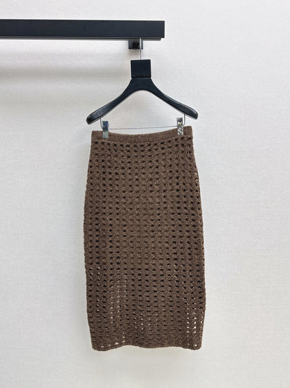 Brune 25fw hollow skirt
