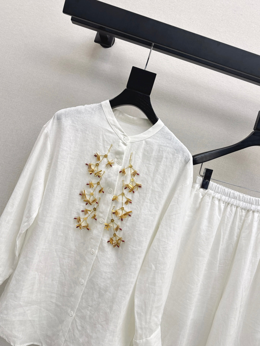 Chlo 25ss linen suit