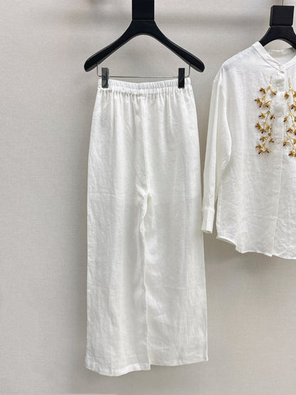 Chlo 25ss linen suit