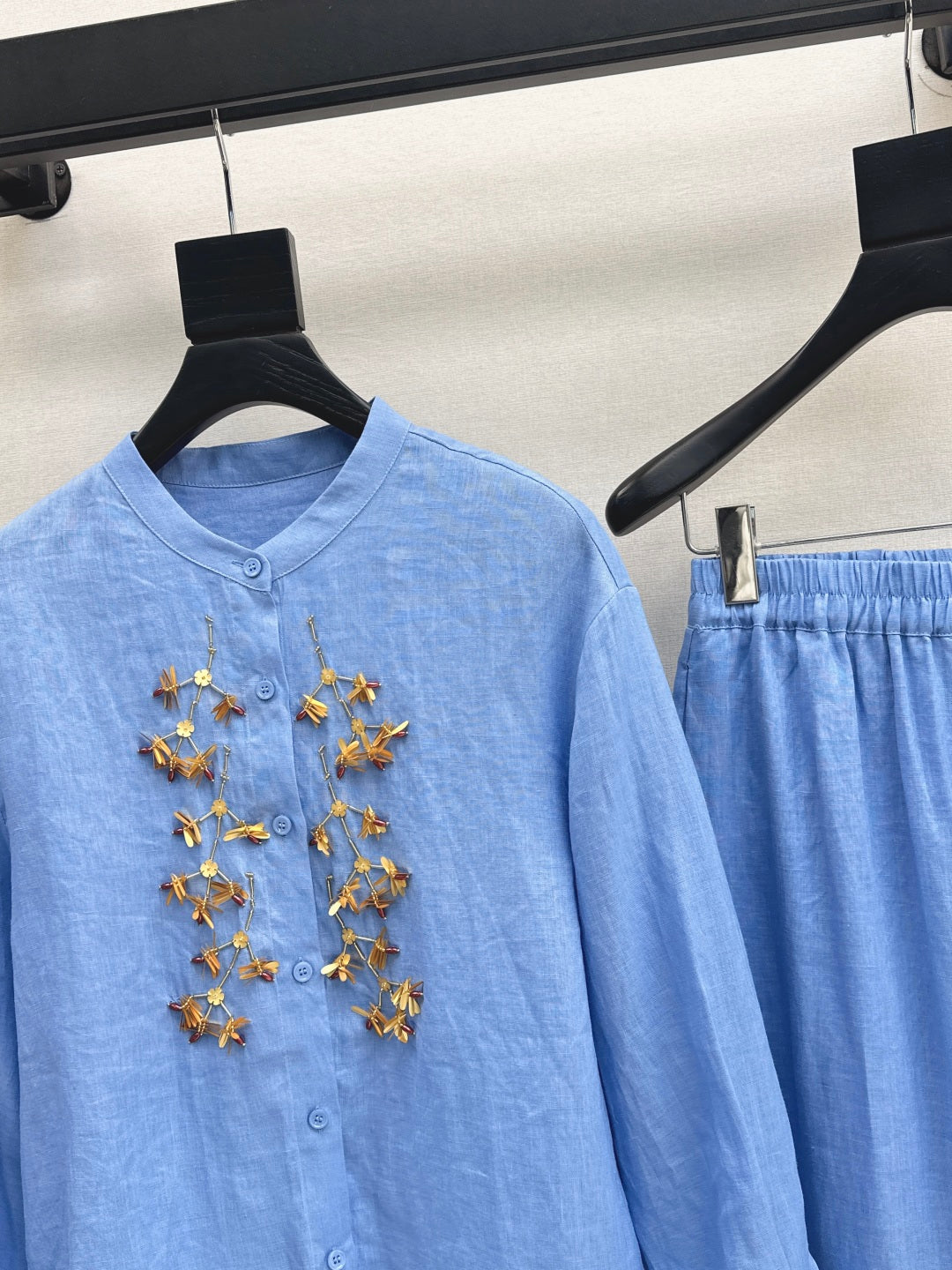 Chlo 25ss linen suit