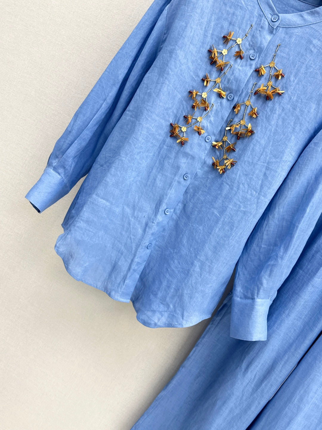 Chlo 25ss linen suit