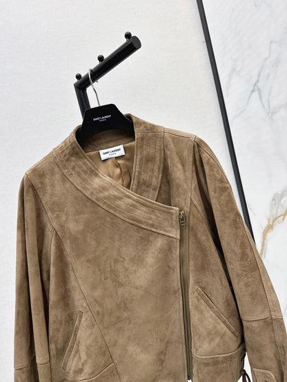 Saint lau 25fw suede jacket