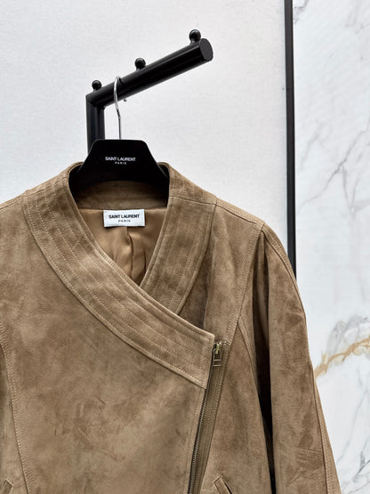 Saint lau 25fw suede jacket