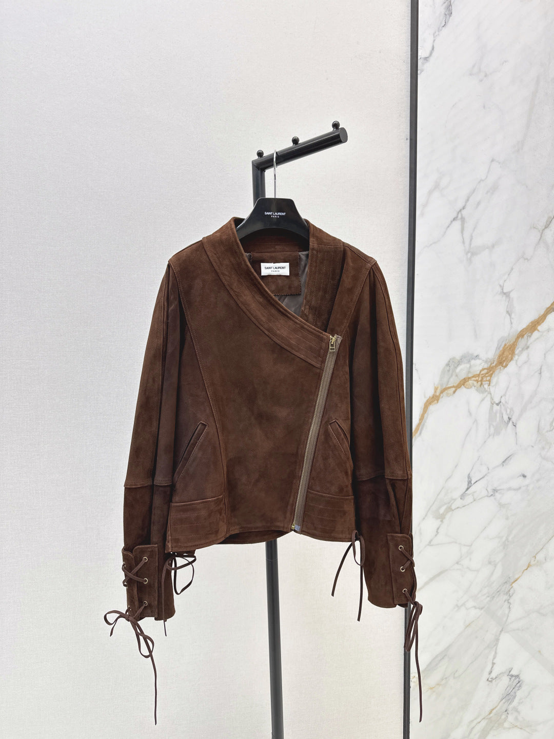 Saint lau 25fw suede jacket