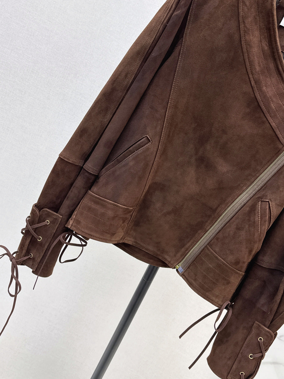 Saint lau 25fw suede jacket
