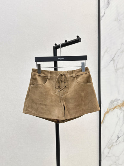 Saint lau 25fw suede short