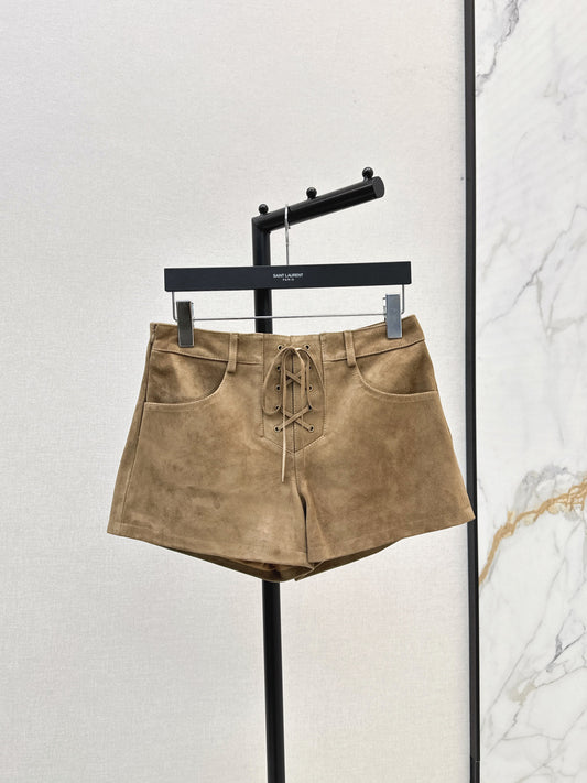 Saint lau 25fw suede short