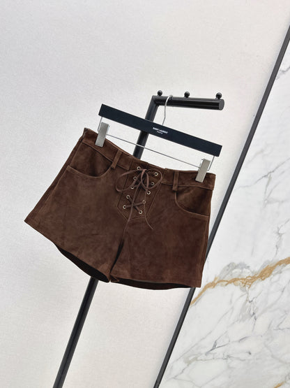 Saint lau 25fw suede short