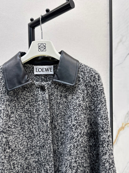 Loe 25fw lapel coat