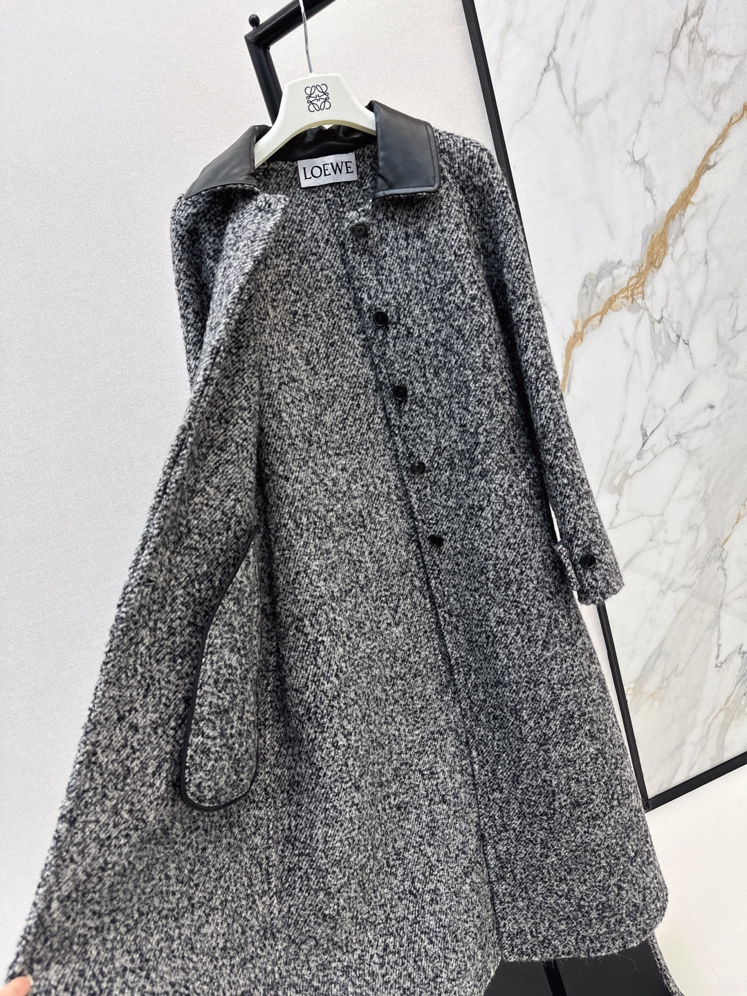 Loe 25fw lapel coat