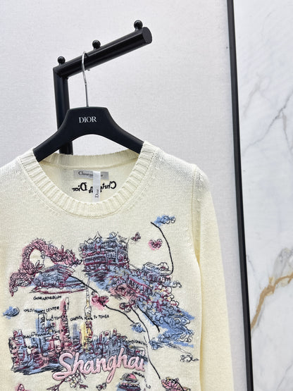 CD 25fw cashmere sweater