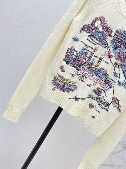 CD 25fw cashmere sweater