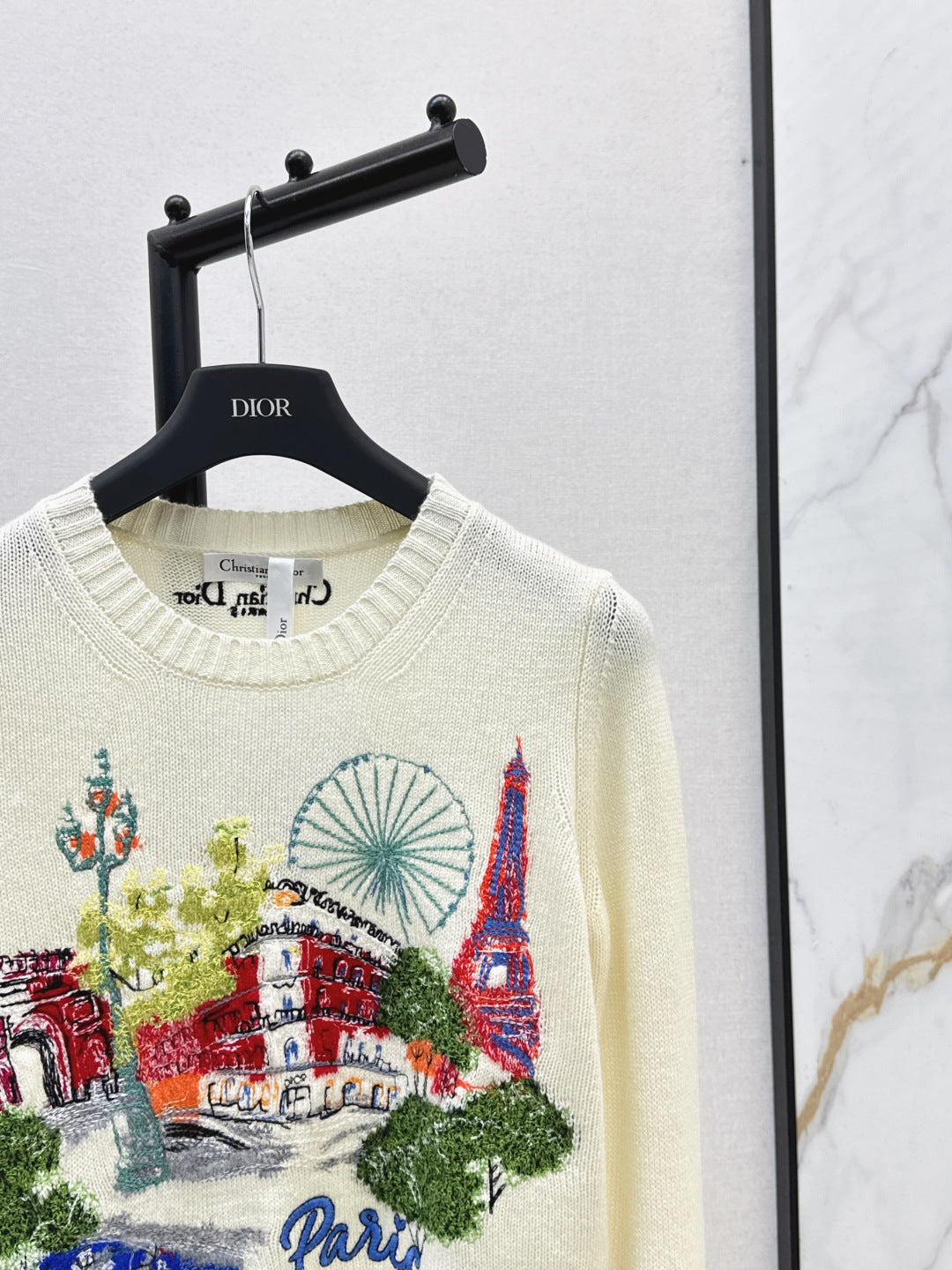 CD 25fw cashmere sweater