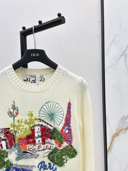CD 25fw cashmere sweater
