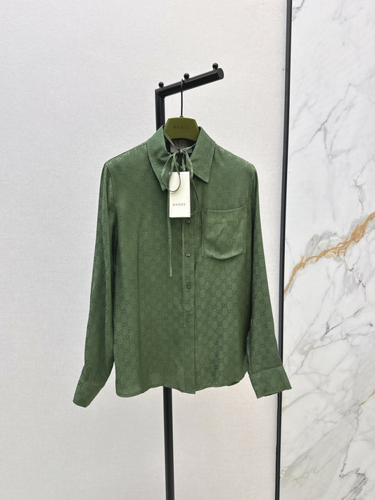 Guc 25fw jacquard shirt