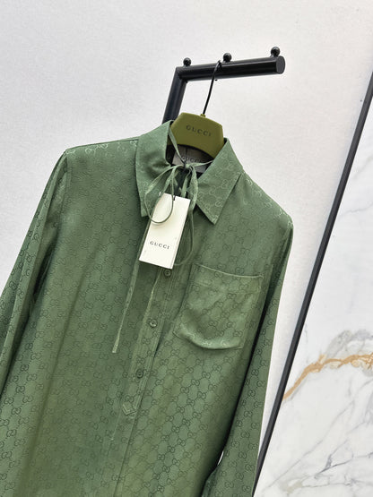 Guc 25fw jacquard shirt