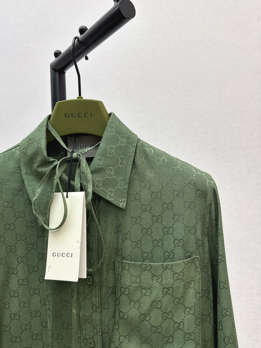 Guc 25fw jacquard shirt