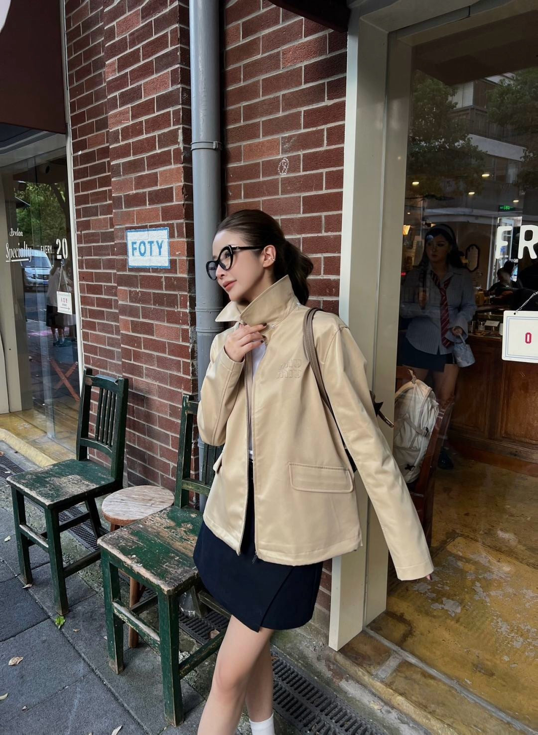 Miu 25fw jacket