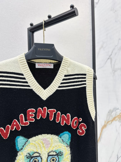 Valen 25fw jacquard vest