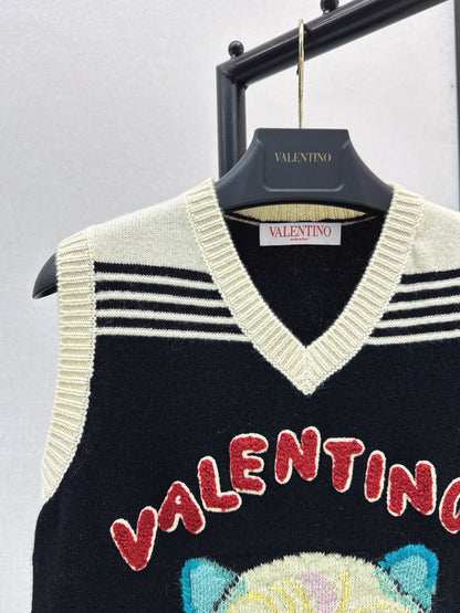 Valen 25fw jacquard vest