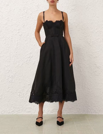 Zimm 25fw lace dress