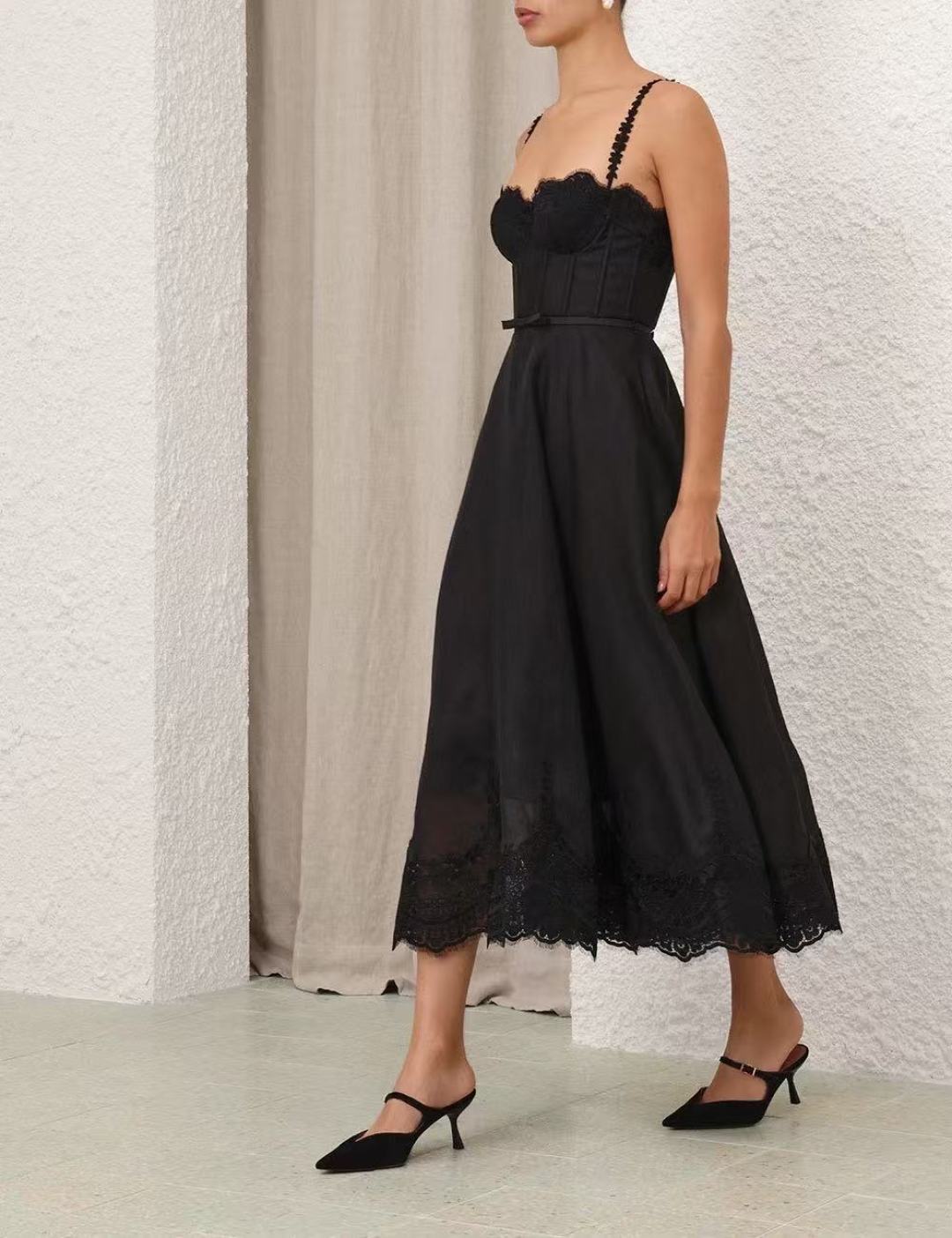 Zimm 25fw lace dress