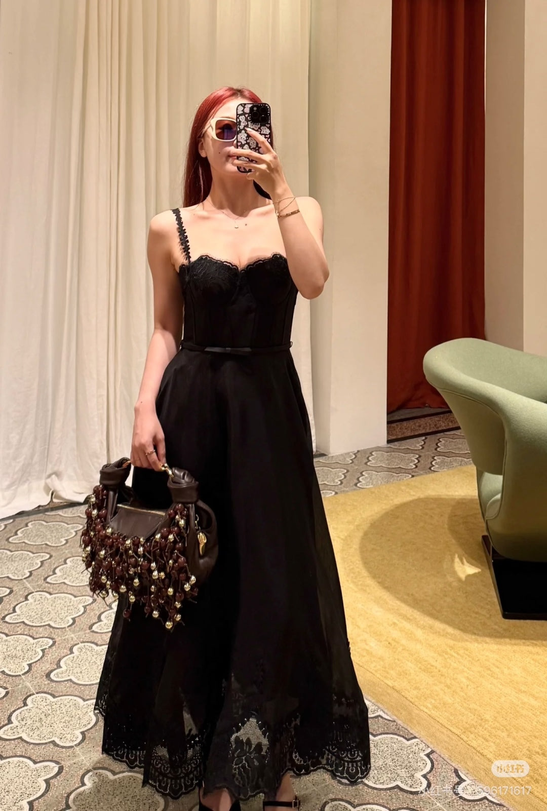 Zimm 25fw lace dress